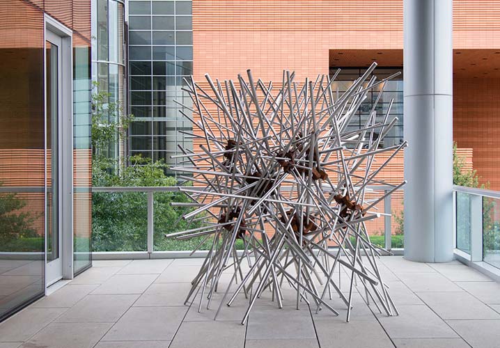 Tom Joyce, Mint Museum of Art, Steel Sculpture, Mixed Media